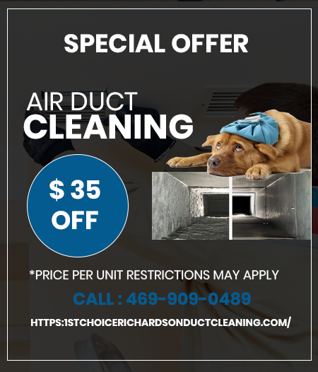 1st Choice Richardson Duct Cleaning Richardson coupon